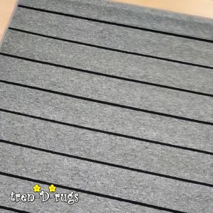 Tren-D-rugs - Keset kaki stripe line garis alas lantai dapur lorong panjang runner kitchen mat bulu anti slip murah 50 cm x 125 cm - NMs