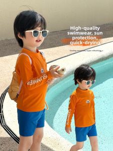LANWEILIYANG | Sun Protection Quick Drying Kids Swimsuit