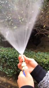 [ TẶNG CÚT NỐI ] Đầu Vòi Xịt Tăng Áp Sumo Áp Lực Cao Mini Bằng Đồng Vòi rửa xe rửa sân tưới cây làm vườn.