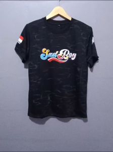 Kaos Pria Motif SADBOY / Pakaian Distro / Katun 24s / Terbaru Full Print