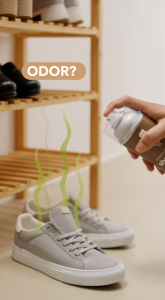 Bioion Shoe Spray 200ml I Instant Shoe Odor Remover Refreshing Deodorant Natural Water-Based Sanitizer for All Footwear