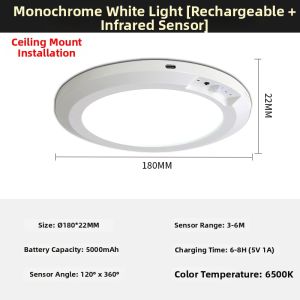 NIOYE | Charging Induction Ceiling Light