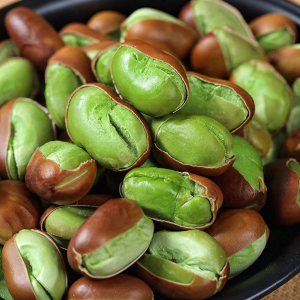 LIANGQINBAODOU | Special Grade Fire Roasted Green Broad Beans Snack