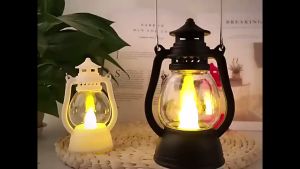 BF-C1046 Lampu Lentera Ramadhan Dekorasi Minimalis Lampu LED / Lampu Tidur Lentera Lilin Natal