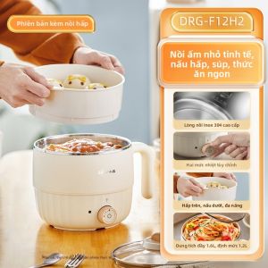 Bear | Nồi Điện Mini Đa Năng Inox