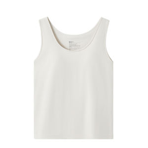 HODO | เสื้อกั๊กผ้าโมดอลแบบบางสำหรับผู้หญิง Hodo คอลเลกชั่นฤดูร้อน 2024 ทรงเข้ารูป ไม่ต้องใส่เสื้อชั้นใน เสื้อชั้นในกีฬา