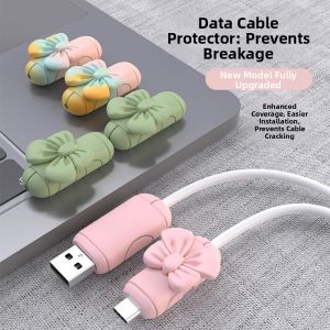 Bite-Resistant Breakage Prevention Data Cable Protector