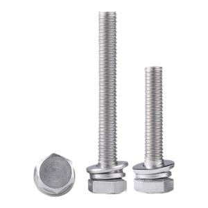 BAIRUITE | Stainless Steel Hex Cap Screw M4 M5 M6 M8-M12