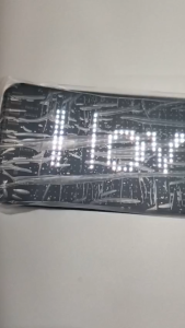 (Biển led) Led bảng nhắn nhủ nội dung dán kính sau ô tô Led chạy chữ hình ảnh theo yêu cầu.