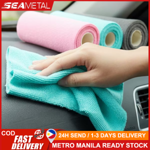 SEAMETAL Motorcycle Car Microfiber Towel Polyester Cotton Hand Torn Dual Use Thickening