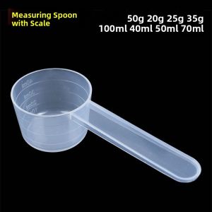 gumahus | Transparent Measuring Spoon for Baby Formula Protein Powder Rice Powder Baking Powder Liquid and Grain Experiment