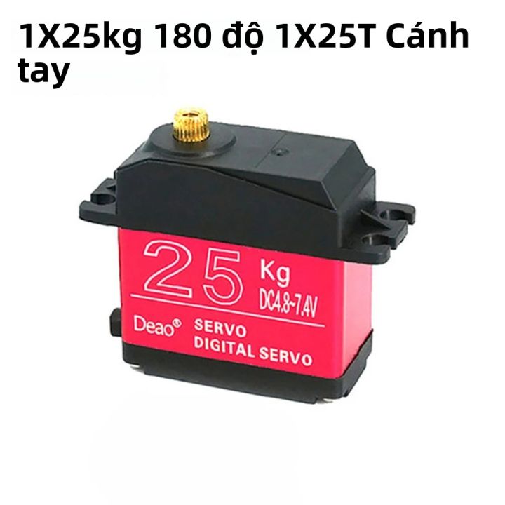 Mô-men Xoắn Lớn Chống Nước Kỹ Thuật Số Servo 20kg-35kg Xoay 180/270 Độ ...