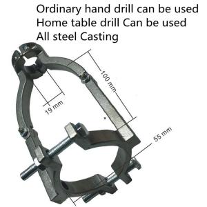 BAOLIAN | Square Hole Drill Woodworking Drill Tools Auger Mortising Chisel Drill Set DIY Furniture Square Woodworking Drill