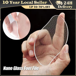 Mango Shape Nano Glass Foot Rasp Heel File Hard Dead Skin Horny Callus Remover Exfoliating Pedicure Care Foot File Tool