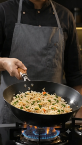 Hawkins Futura Ironman Slim Cast Iron Wok 30cm 4.75L Nitrided Kadhai Induction Compatible Stir-Fry Pan Uncoated Heavy-Duty Asian Cookware