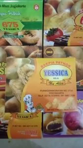 Bakpia Pathuk Kering Rasa Cokelat Kacang Hijau Keju Durian Telo Ungu dan Kombinasi