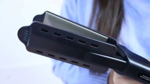 Professional Hair Straightener Tourmaline Ionic Ceramic Flat Iron Four-gears Temperature