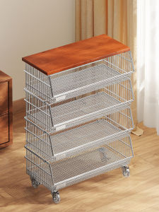 Multifunction Large Capacity Snack Storage Cart