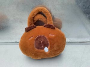Capabala Crossbody Bag Cute Cartoon Capybara Plush Backpack 2024 New Arrival Easiest for Match Student Backpack Work Clothing