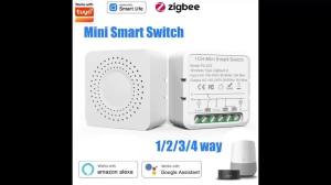 1CH/2CH/3CH Zigbee 3.0 Tuya Smart Light Switch Module Smart Life for Alexa Google Home Yandex DIY Remote Breaker Delay 100-240V