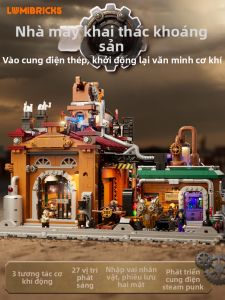 Lumibricks | Steampunk Vintage Light-up Construction Blocks