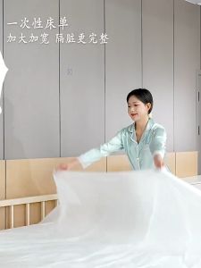 【Malaysia In Stock】 Thick Cotton Quilt Cover Pillowcase Quilt Cover Four-Piece Set Travel Hotel Double Bedding Travel Sheets旅游用品