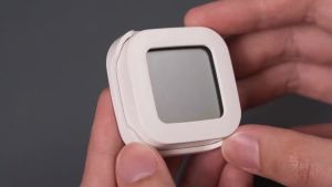 MOES | MOES Tuya Zigbee Smart Indoor Temperature Humidity Sensor with LCD display screen App Remote Monitor Work With Smart Life APP