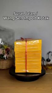 Kertas Sembahyang Surat Jalan Import / Wang Sen Kotak per bungkus