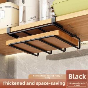 Suspended Kitchen Storage Rack Under Cabinet