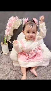 1-4 Tahun | Dress Zhang Xiu - Dres Anak Korea Style Drees Casual Anak Perempuan AlinKidos