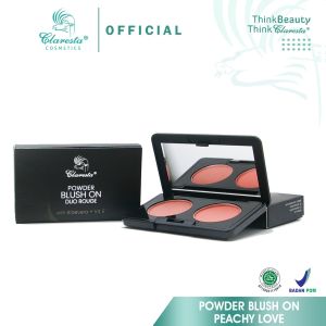 Claresta Powder Blush On Peachy Love