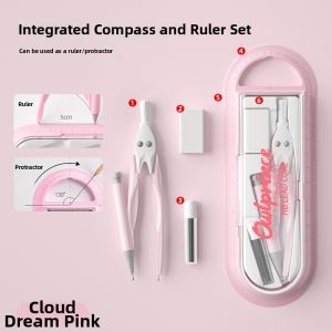 MPRINCE | Student Exam Compass Protractor Set