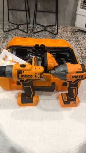 INGCO COMBO SET COSLI230702 ชุด 2 ชิ้น สว่านไร้สาย+บล๊อกกระแทก