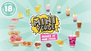 MGAs Miniverse Make It Mini Food Cafe Series 2 / Series 3 / Series 4 with Accessories (100.0% Original)