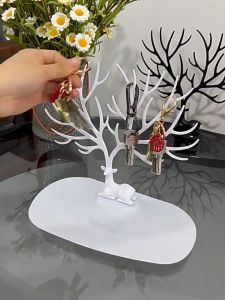 Earring Necklace Deer Stand Rack Organizer Jewellery Display Accessories Storage Jewelry Storage Box Jewelry Organizer