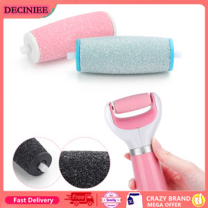 2PCS Electric Pedicure Machine Foot Care Tool Heads Foot Grinder File Dead Skin Callous Remover Refills Replacement Rollers-(No Machine)