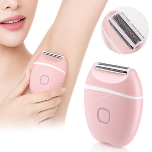 Ms.Dear | 3-in-1 Electric Lady Shaver Rechargeable Body Hair Trimmer with Detachable Washable Head Portable Womens Razor for Legs Armpi