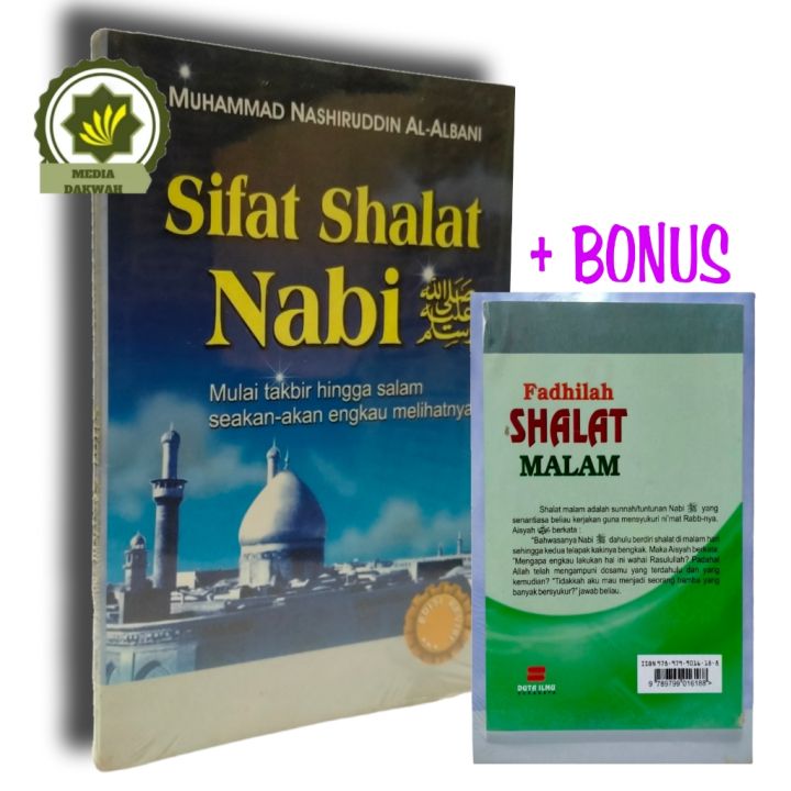 Buku SIFAT SHALAT NABI SAW + BONUS Buku Fadhilah Sholat Malam - Mulai ...