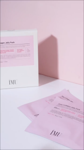 Mặt Nạ Thạch IMU Deep Collagen Jelly Pack Cấp Ẩm Phục Hồi Dưỡng Sáng Ngừa Lão Hóa Mờ Nhăn 34g