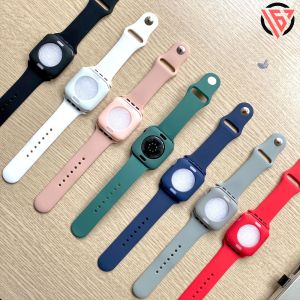 [Combo] Dây đeo + ốp lưng silicon cho đồng hồ iwatch seri 9/8/7/6/5/4/3/2/1/SE - Fullsize 38/40/41/42/44/45mm