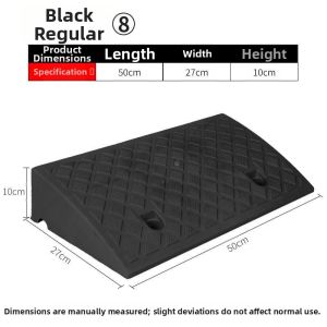 FEIZHUXIANSEN | Ramp Threshold Pad Rubber Curb Ramp Step Pad