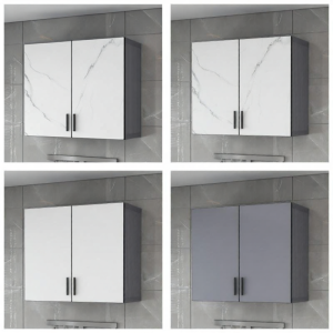 MEISITEKEKE | Elegant Simple Aluminum Wall-Mounted Storage Cabinet