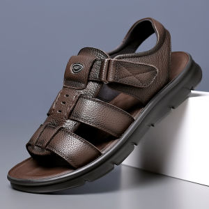 NUDANLAI | Anti-Slip Leisure Leather Sandals for Men