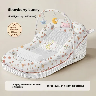 KIUMO | Soothing & Anti Reflux Inclined Crib