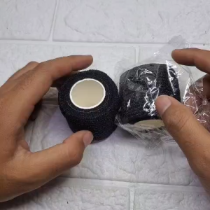 Lakban Kain Hitam Tape Pelindung Panjang 2.5 Meter Import