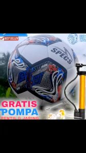Bola Sepak Premium Size 5 Warna Netral/Mawar/Hitam dengan Pompa Gratis - Aksesori Olahraga