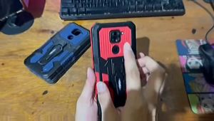 Casing Vivo V20 Case Armor Belt Clip Kick Standing Cover Hardcase Robot