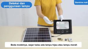 Solar Outdoor Light New Upgrade Solar Garden Lights Solar Outdoor Light Waterproof Solar Spotlight Outdoor with Remote Control Solar Street Light