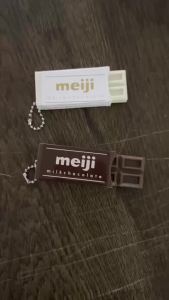 Phong Cách Nhật Bản Mô Phỏng Meiji Chocolate Fidget Đồ Chơi Móc Khóa Có Thể Uốn Cong Chụp Giảm Căng Thẳng Mặt Dây Chuyền Sáng Tạo Quà Tặng Cho Người Lớn