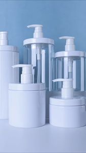 ขวดปั้ม ทรงคอกว้าง ขนาด 300 450 500 800 1000 1200 ml